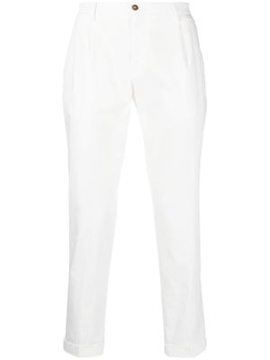 Briglia 1949 pleated tailored trousers - White