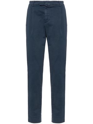 Briglia 1949 pleated tapered-leg trousers - Blue
