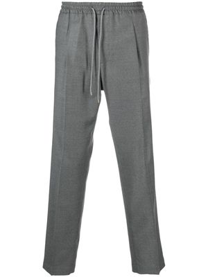 Briglia 1949 pleated virgin-wool tapered trousers - Grey