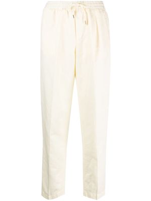 Briglia 1949 pressed-crease straight-leg trousers - Yellow