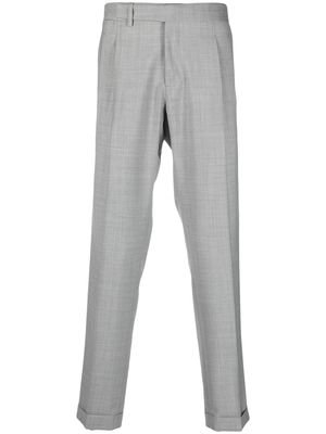 Briglia 1949 rolled-cuff tailored trousers - Grey