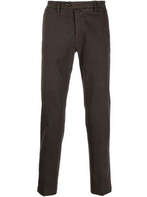 Briglia 1949 slim-fit chino trousers - Brown
