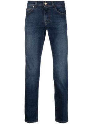 Briglia 1949 stonewashed straight-leg jeans - Blue