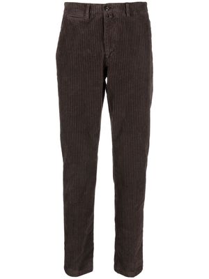 Briglia 1949 straight-leg corduroy trousers - Brown