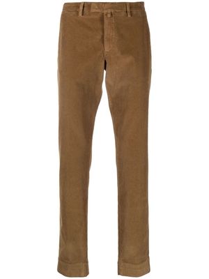 Briglia 1949 straight-leg corduroy trousers - Green