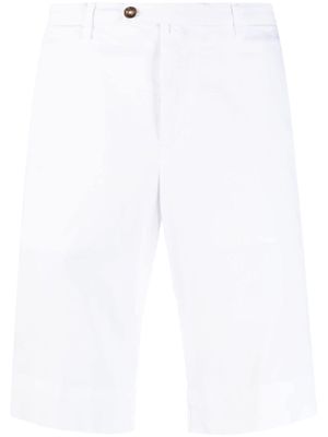 Briglia 1949 straight-leg cotton chino shorts - White