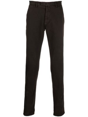 Briglia 1949 straight-leg cotton trousers - Brown