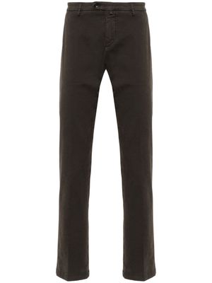 Briglia 1949 straight-leg creased trousers - Brown