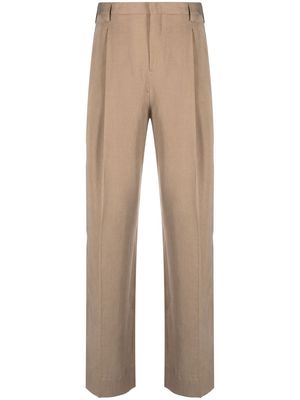 Briglia 1949 tailored wide-leg trousers - Neutrals