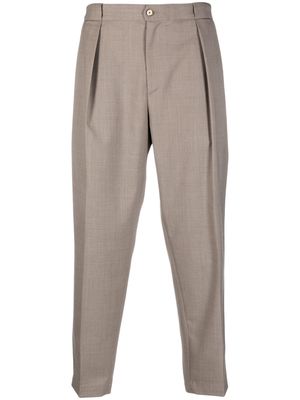 Briglia 1949 tapered tailored trousers - Neutrals