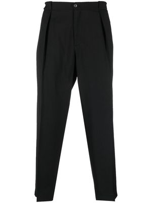 Briglia 1949 virgin wool tailored trousers - Black