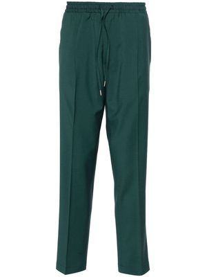 Briglia 1949 Wimbledon tapered-leg trousers - Green