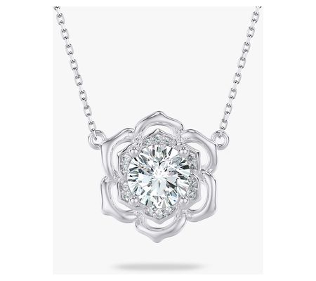 Brilliant Rose 1.05 cttw Lab Grown Diamond Necklace, 14K