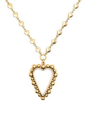 Brinker & Eliza Heart of Gold necklace