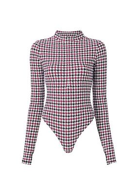 Brio Houndstooth Bodysuit