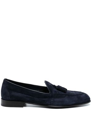Brioni Appia suede loafers - Blue