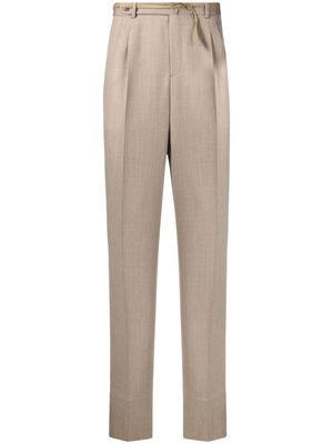 Brioni Capri tailored trousers - Brown