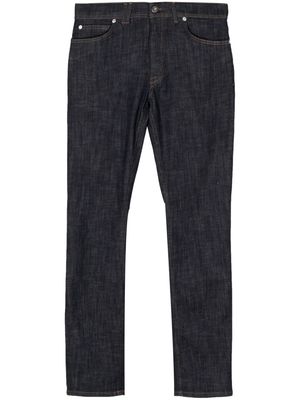 Brioni Chamonix mid-rise straight-leg jeans - Blue