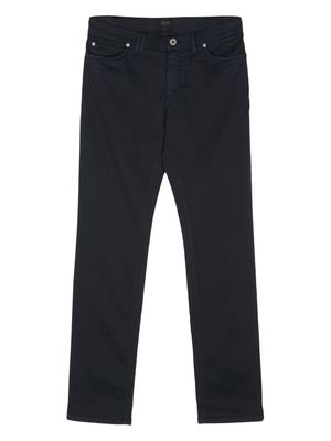 Brioni Chamonix slim-cut chino trousers - Blue