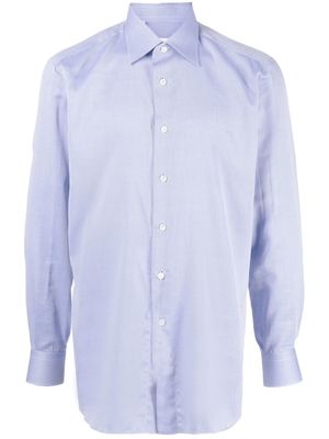 Brioni classic cotton shirt - Blue