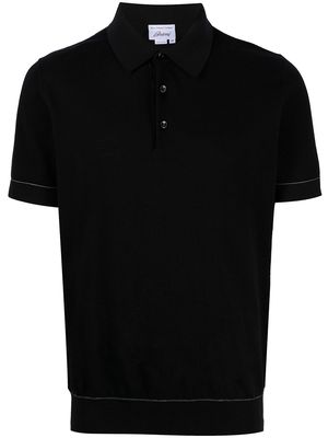 Brioni classic polo shirt - Black