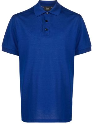 Brioni cotton polo shirt - Blue