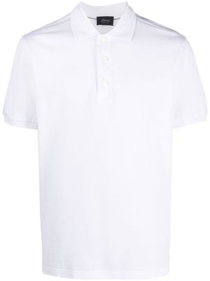 Brioni cotton polo shirt - White