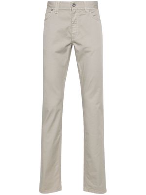 Brioni cotton straight-leg jeans - Neutrals