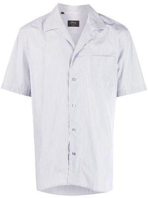 Brioni Cuban short sleeve shirt - Grey