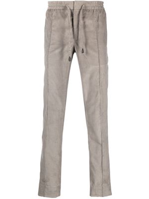 Brioni drawstring-waist trousers - Grey