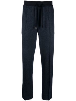 Brioni jersey track pants - Blue