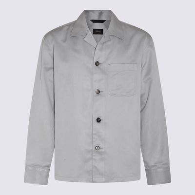 Brioni Light Blue Silk Shirt