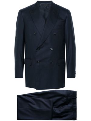 Brioni Lipari pinstriped suit - Blue