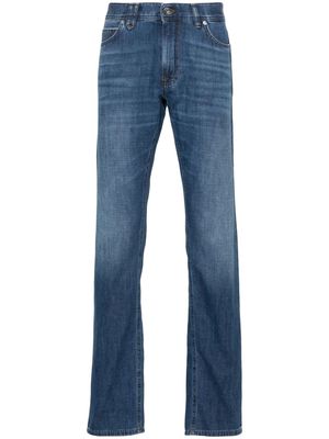 Brioni Meribel mid-rise straight-leg jeans - Blue