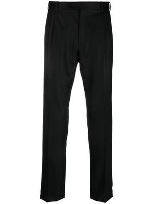 Brioni pleated cashmere trousers - Black