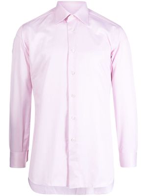 Brioni regular-fit cotton shirt - Pink