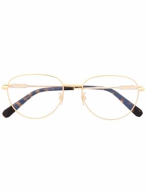 Brioni round-frame glasses - Gold