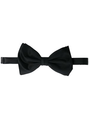 Brioni satin bow tie - Black