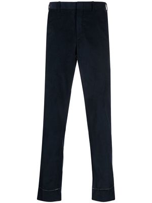 Brioni Sea Island cotton chinos - Blue
