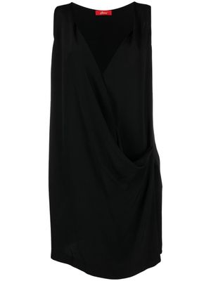 Brioni shift sleeveless dress - Black