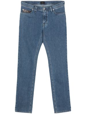 Brioni slim-fit jeans - Blue
