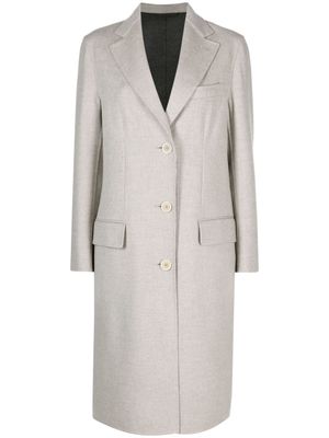 Brioni Solferino virgin-wool coat - Grey