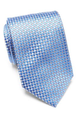 Brioni Standard Silk Tie in Blue/Flannel