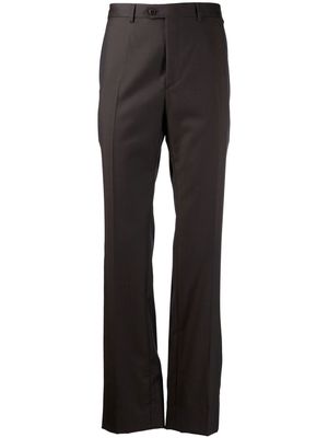 Brioni straight-leg cut trousers - Grey