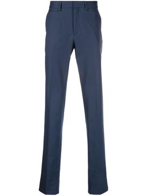 Brioni tailored straight-leg trousers - Blue