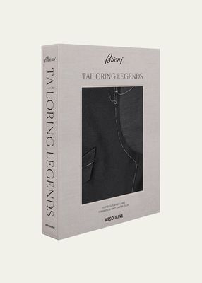 "Brioni: Tailoring Legends" Hardcover Book