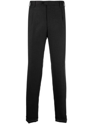 Brioni virgin wool tailored trousers - Grey