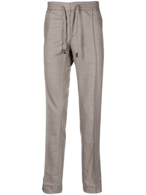 Brioni wool track pants - Grey