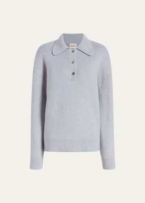 Bristol Polo Cashmere Wool Sweater