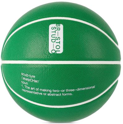 Bristol Studio SSENSE Exclusive Green Pebbled Basketball